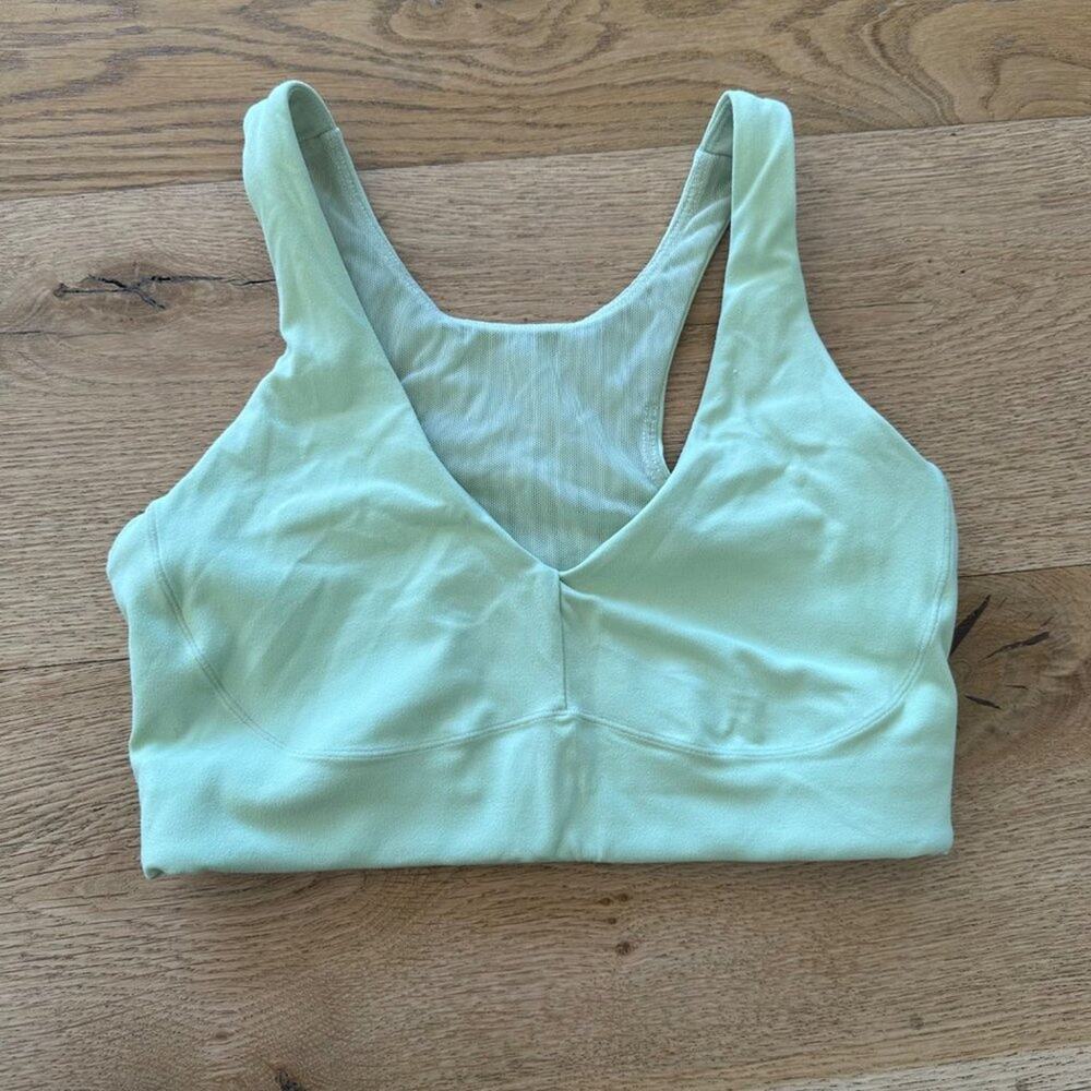 Stori Sports Bra in Spring Green